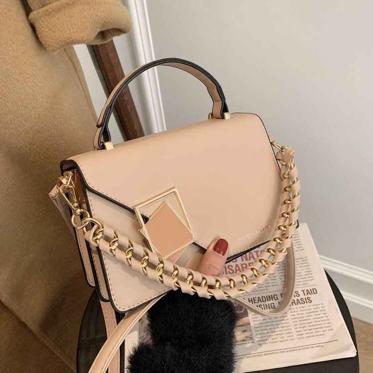 Chain Shoulder Crossbody Bag Handheld Small Square Bag