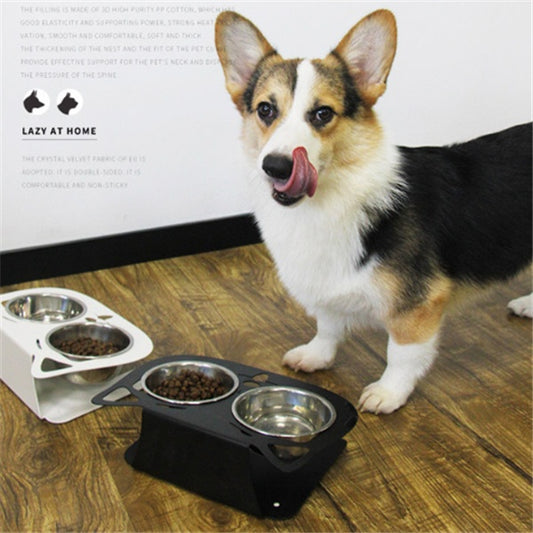 Anti-falling Cat Dog Feeding Water Bowl by Mirlaine Univers