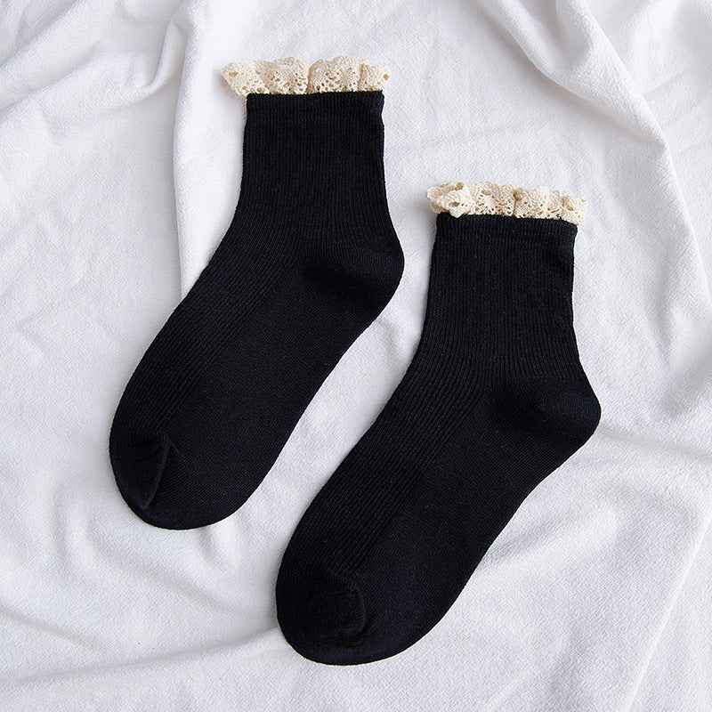 Lace girl socks