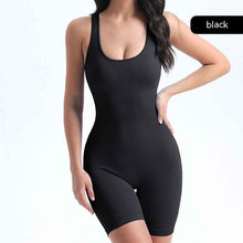 European And American Seamless Knitted Yoga Clothes High Waist Hip Lift With Chest Pad Shockproof Sleeveless Jumpsuit