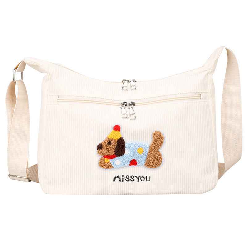 Retro Commuter Tote With A Single Shoulder Strap Spacious Bag For Women