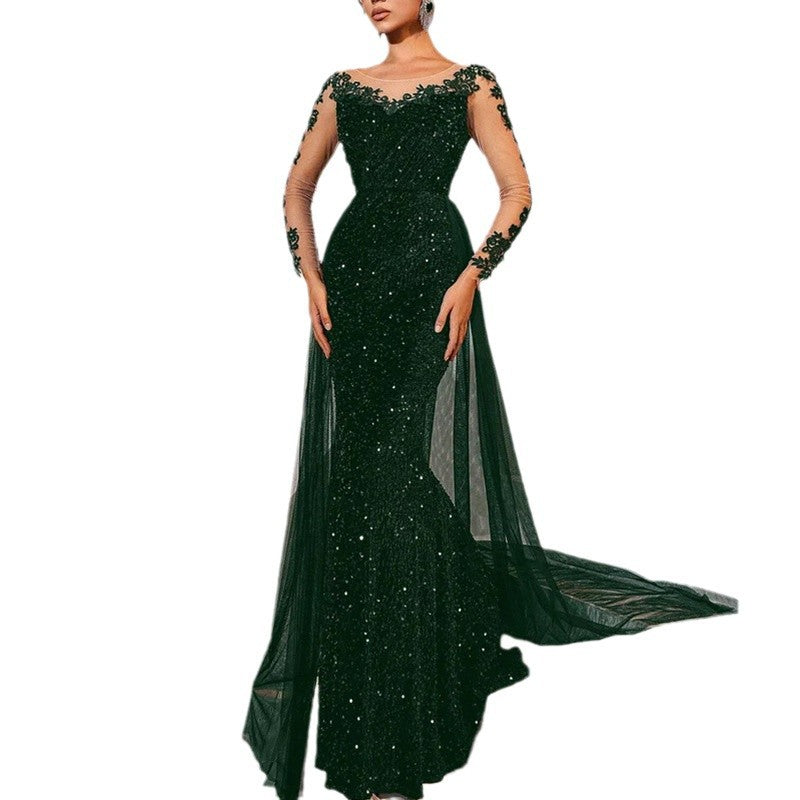 Women's Dance Lace Party Evening Dress by Mirlaine Univers