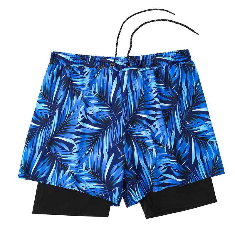 Anti-embarrassment Men's Swimming Trunks