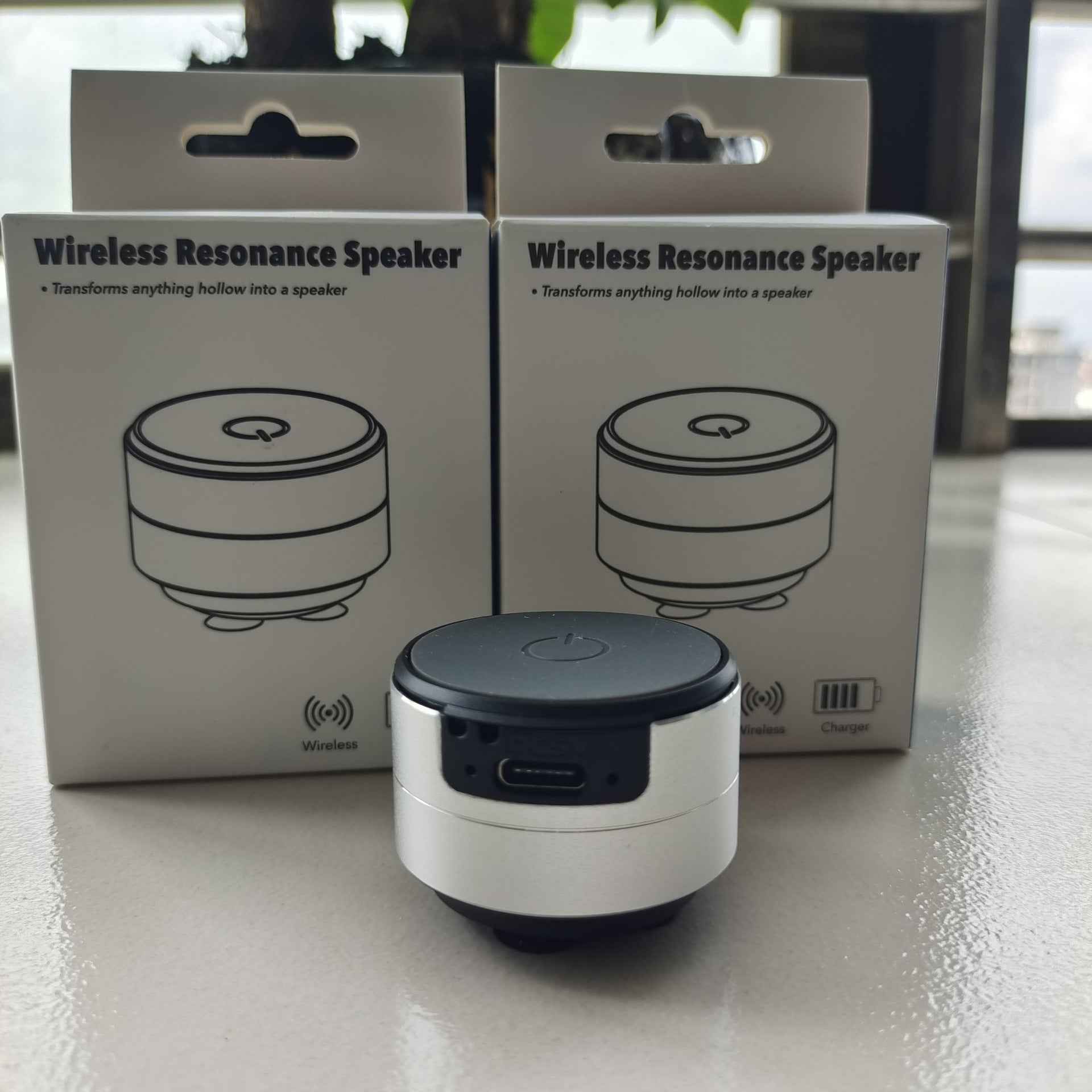 TWS Black Technology Bone Conduction Bluetooth Speaker