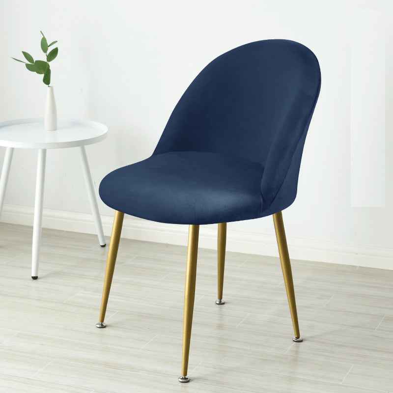 Ultra-Soft Silver Fox Fleece Duckbill Chair Cover