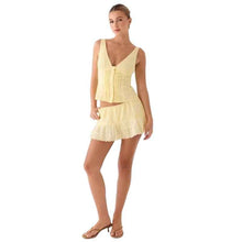 Women's Cotton Vest Short Crafted Set