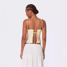Sexy Lace-up Backless Top With Trim For Women by Mirlaine Univers Sexy Lace-up Backless Top With Trim For Women Mirlaine Univers sexy-lace-up-backless-top-with-trim-for-women 0 Sexy Lace-up Backless Top With Trim For Women Mirlaine Univers Sexy Lace-up Backless Top With Trim For Women