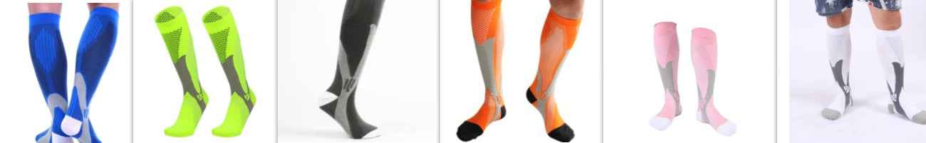 New Stretch Sports Pressure Men's And Women's Riding Soccer Socks