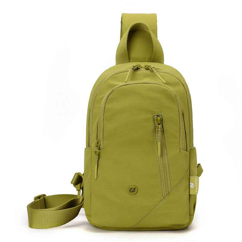 Ultra-light Parachute Fabric Chest Bag With A Stylish New Designperfect As A Shoulder Or Crossbody Tote