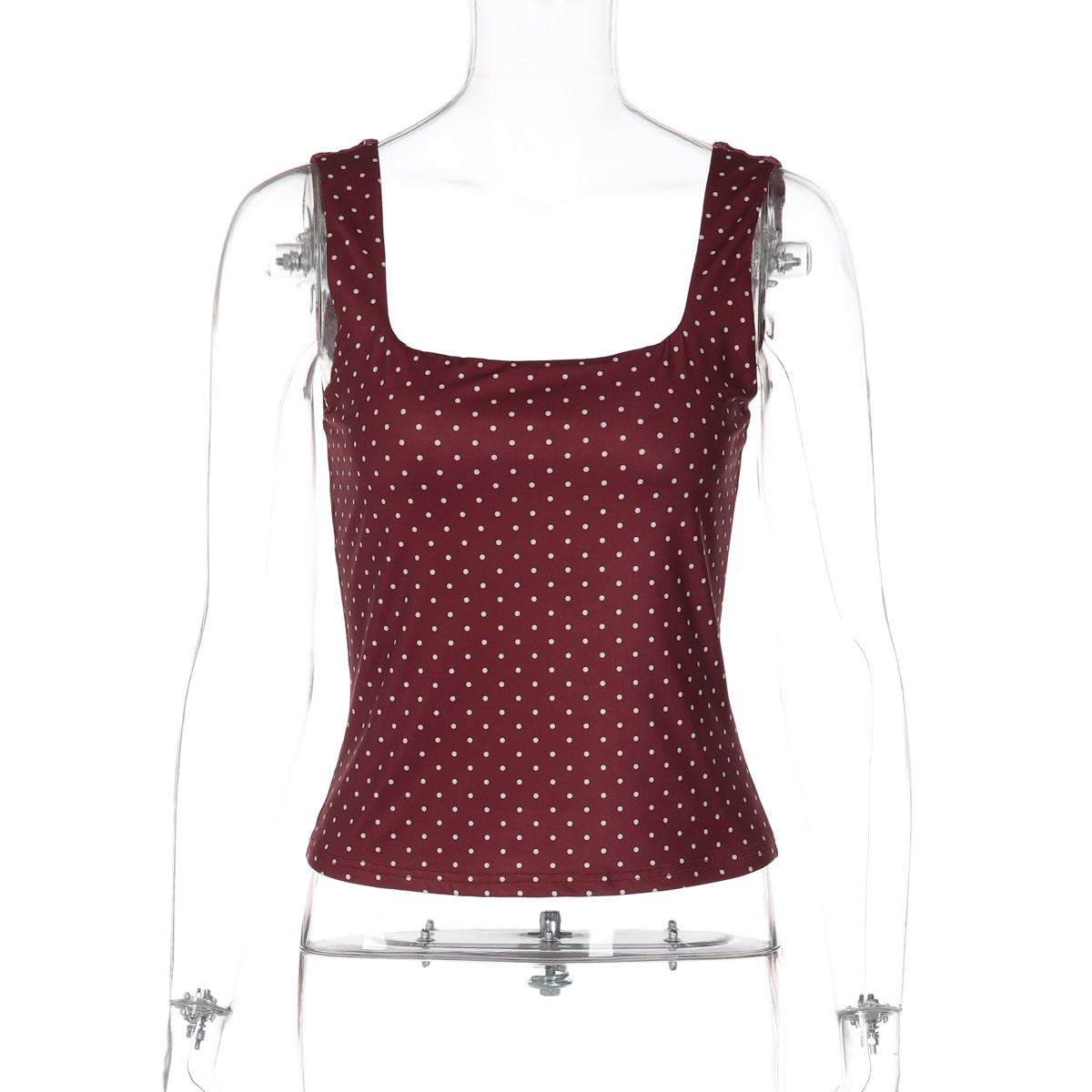 Printed Slim Fit U Neck Cropped Sleeveless Top by Mirlaine Univers Printed Slim Fit U Neck Cropped Sleeveless Top Mirlaine Univers printed-slim-fit-u-neck-cropped-sleeveless-top 0 Printed Slim Fit U Neck Cropped Sleeveless Top Mirlaine Univers Printed Slim Fit U Neck Cropped Sleeveless Top