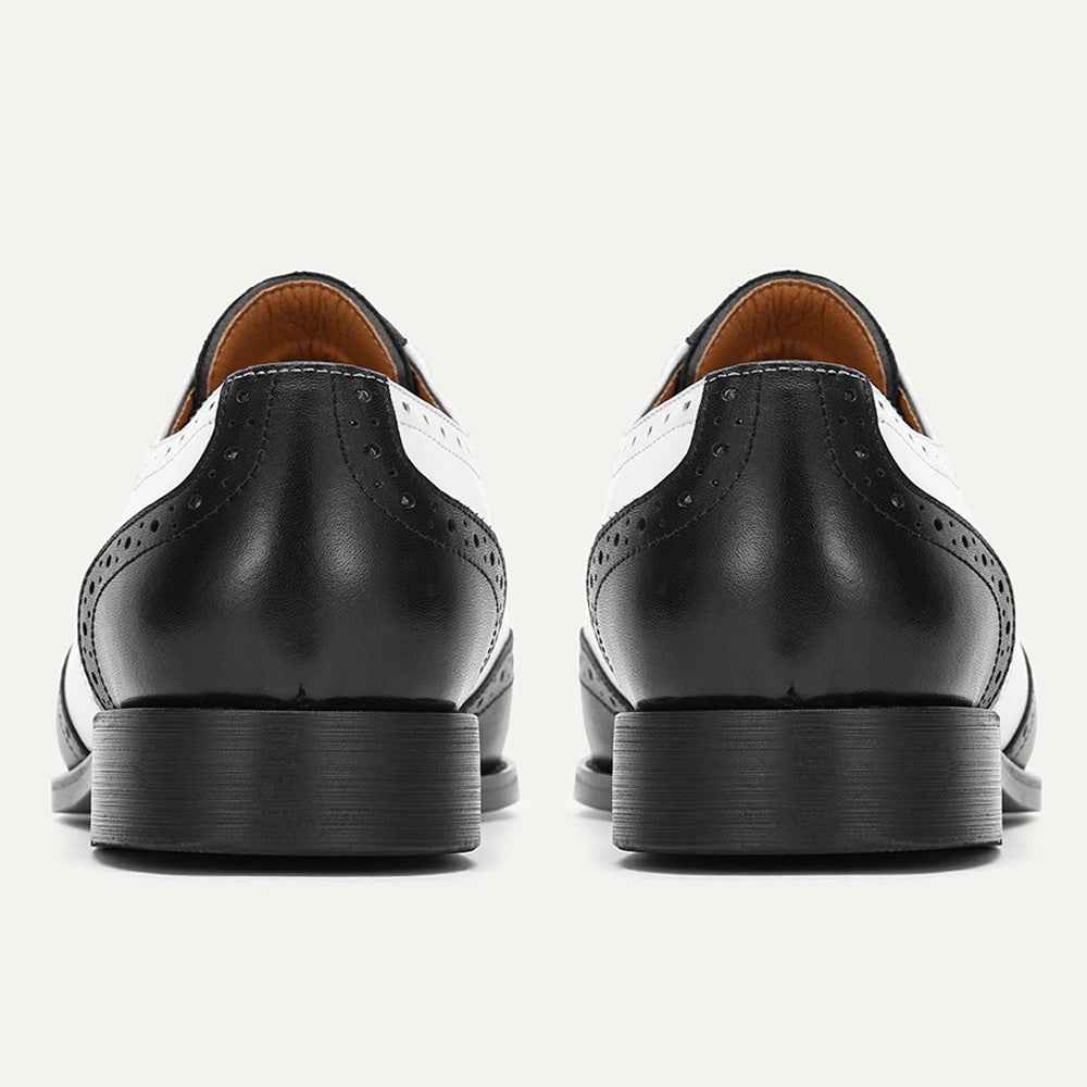 European And American Men's Brogues For Business And Casual Wear With Pointed Toes