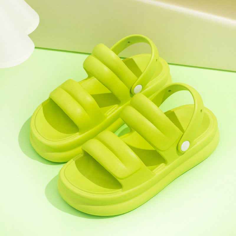 Multi-functional Thick-soled Sandals For Women Summer Outdoor Garden Slippers Beach Shoes