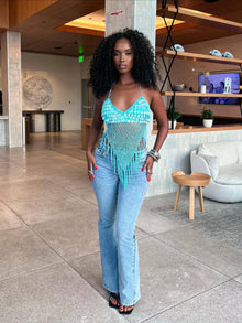 Beach Vacation Sequined Tassel Camisole Top by Mirlaine Univers Beach Vacation Sequined Tassel Camisole Top Mirlaine Univers beach-vacation-sequined-tassel-camisole-top 4 Beach Vacation Sequined Tassel Camisole Top Mirlaine Univers Beach Vacation Sequined Tassel Camisole Top
