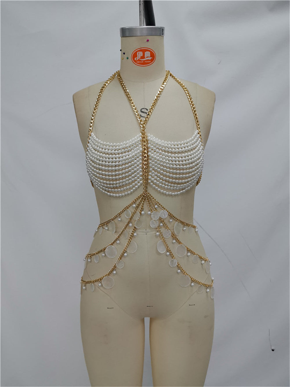 Pearl Chest Chain Body Chain Neck-hanging Vest by Mirlaine Univers Pearl Chest Chain Body Chain Neck-hanging Vest Mirlaine Univers pearl-chest-chain-body-chain-neck-hanging-vest 0 Pearl Chest Chain Body Chain Neck-hanging Vest Mirlaine Univers Pearl Chest Chain Body Chain Neck-hanging Vest