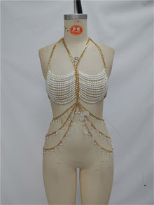 Pearl Chest Chain Body Chain Neck-hanging Vest by Mirlaine Univers Pearl Chest Chain Body Chain Neck-hanging Vest Mirlaine Univers pearl-chest-chain-body-chain-neck-hanging-vest 0 Pearl Chest Chain Body Chain Neck-hanging Vest Mirlaine Univers Pearl Chest Chain Body Chain Neck-hanging Vest
