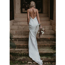 Little White Evening Gown With Train Brigade Shot Long Dress by Mirlaine Univers