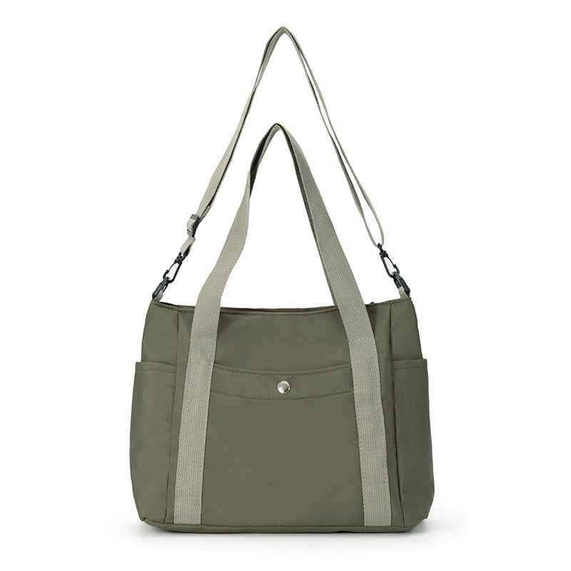 Stylish High-capacity Tote Shopping Bag That Can Be Carried By Hand Or Worn As A Crossbody Bag