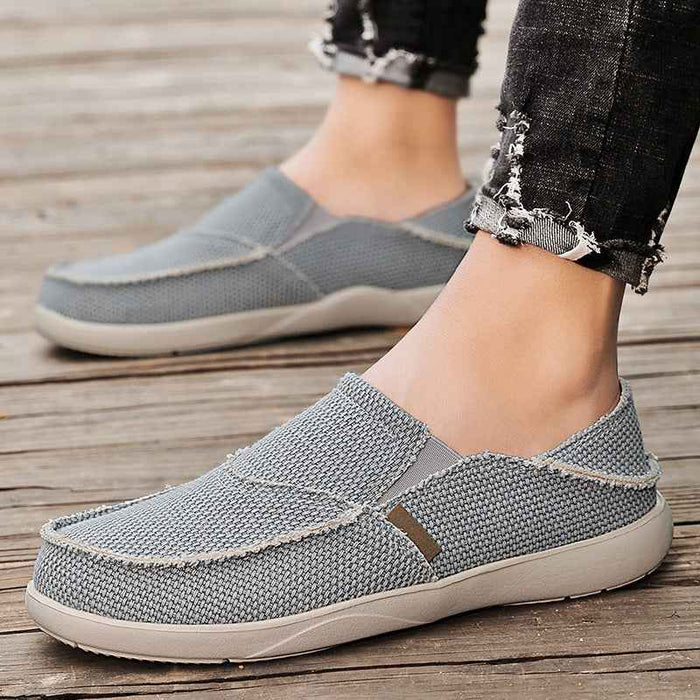 Stretch Strap Breathable Lightweight Canvas Shoes