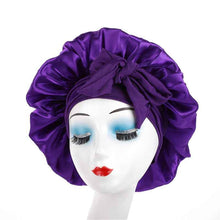 Single Layer Ribbon Round Cap Bow Artificial Silk