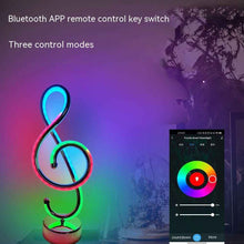 Cross-border Hot Selling APP Bluetooth Remote Control Musical Note Light RGB Magic Color
