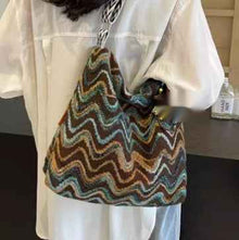 Womens Casual Ethnic-Style Embroidered Crossbody Shoulder Bag
