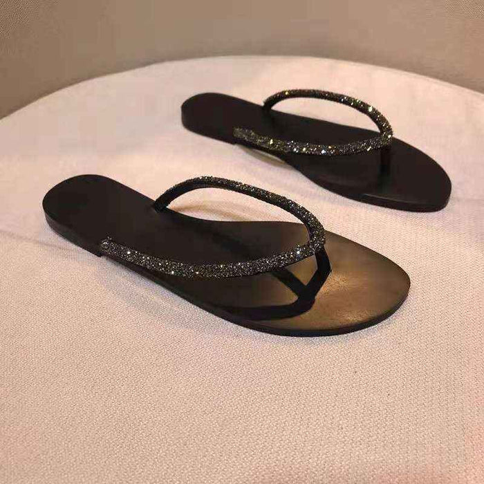 Sandales à strass nouvelle mode été pour femme
