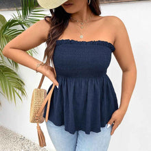 Solid-color Ruffled Off-shoulder Womens Clothing
