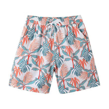 Men's Printing Vacation Style Wading Quick-drying Beach Swim Trunks