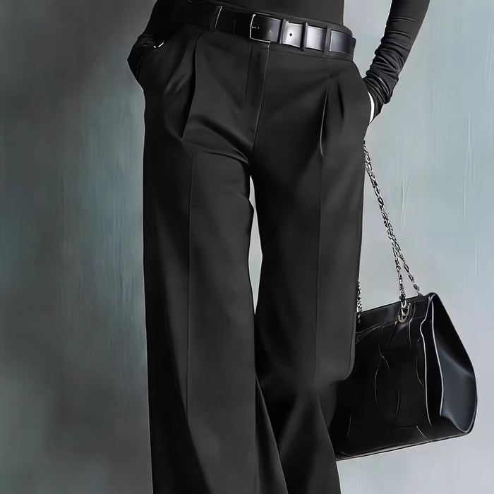 Elegant Versatile Work-appropriate Wrinkle-resistant Comfortable Casual Stylebelt Not Included