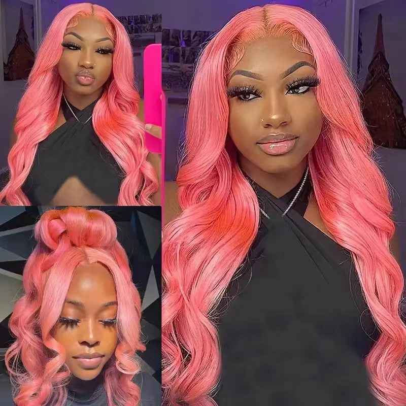 Front Lace Fashion Wavy Long Curly Hair Women's Wig