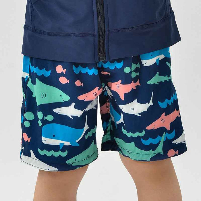 Short de bain boxer pour enfant