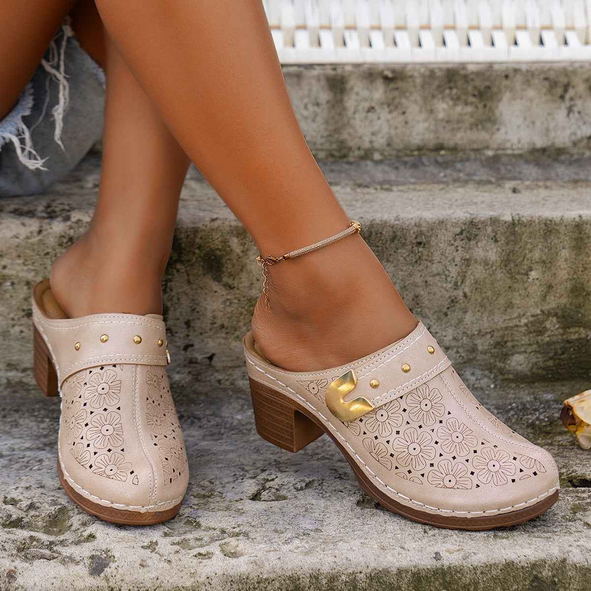 European And American High Heel Sandals For Women