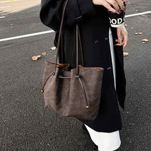 Vintage Commuter Tote Bag With Large Capacity For Women