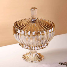 Modern Light-luxury Elevated Fruit Bowl With A Lid