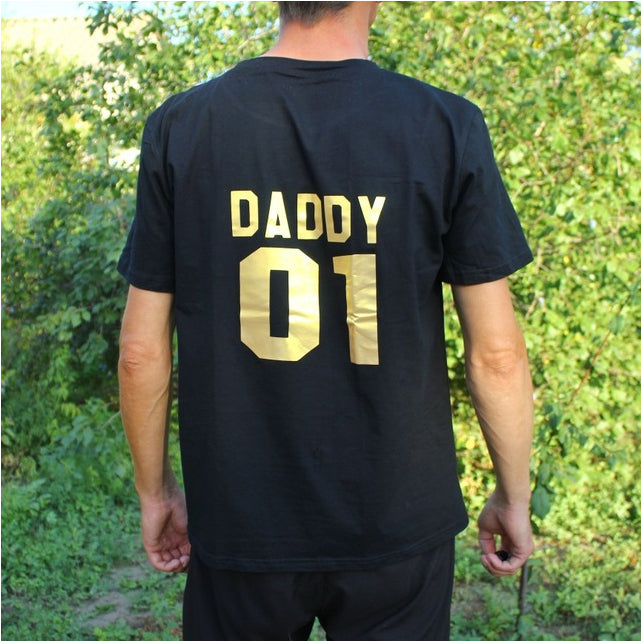 Parent-child Short-sleeved T-shirt Family Top by Mirlaine Univers