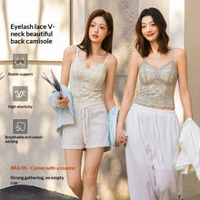 French-style Eyelash Lace Camisole For Women One-piece With Padded Cups by Mirlaine Univers French-style Eyelash Lace Camisole For Women One-piece With Padded Cups Mirlaine Univers french-style-eyelash-lace-camisole-for-women-one-piece-with-padded-cups 0 French-style Eyelash Lace Camisole For Women One-piece With Padded Cups Mirlaine Univers French-style Eyelash Lace Camisole For Women One-piece With Padded Cups