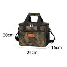 Portable Outdoor Insulated Tote Bag Foldable Made From Thickened Oxford Fabric With Leak Proof Insulation