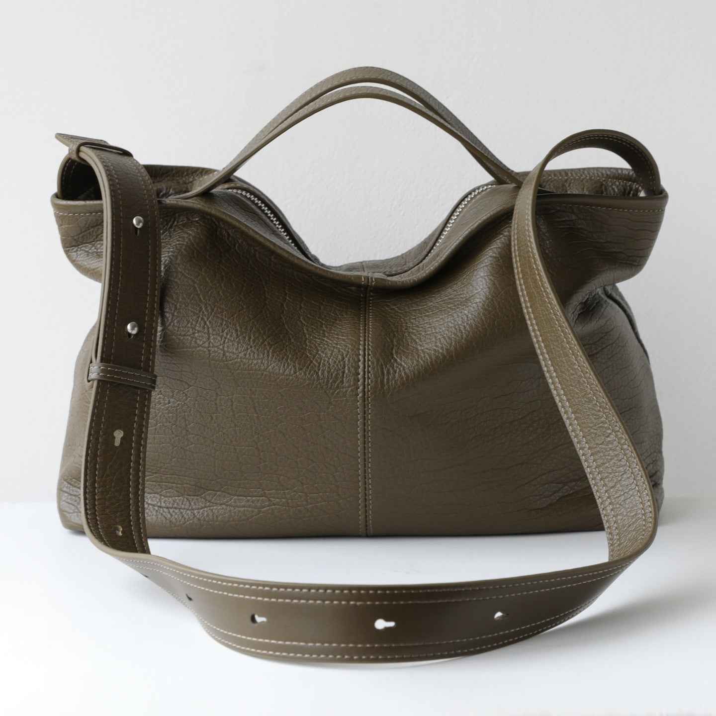Commuter Shouldercrossbody Pillow Leather Bag