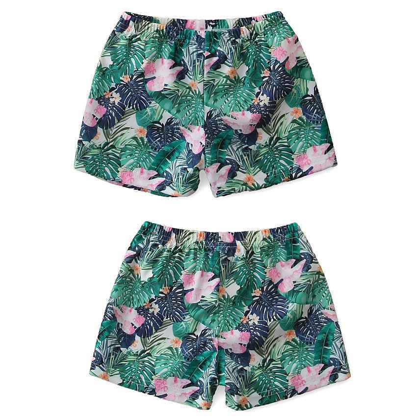 Summer children's beach swimming trunks