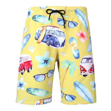 Men's Beach Printed Seaside Sports Shorts