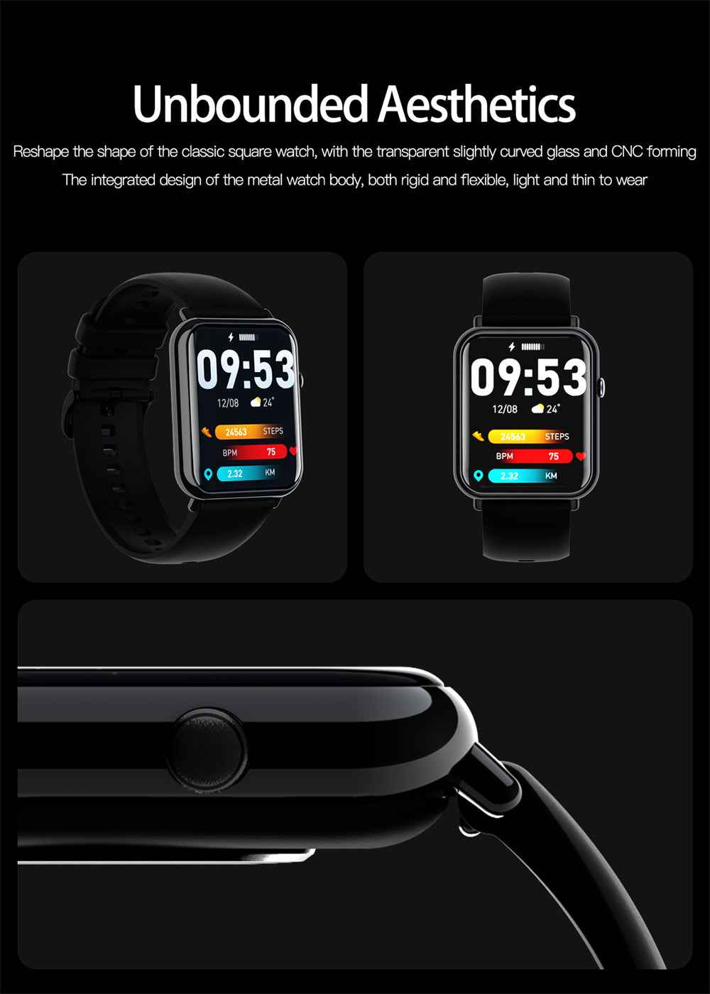 Smart waterproof watch