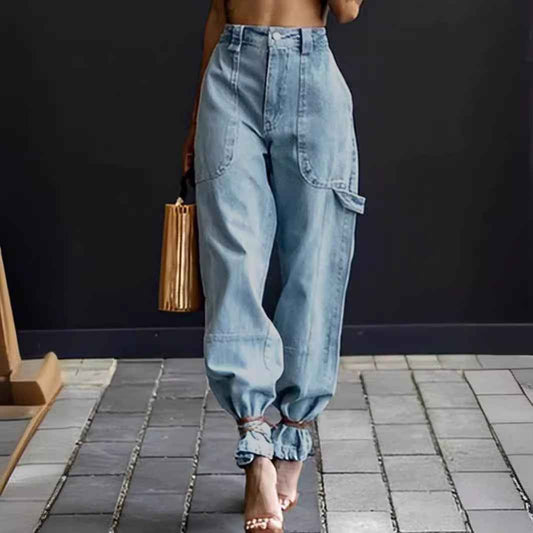 American-style Trendy Womens Jeans