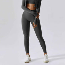 Nude Feel Quick-drying Fitness Pants High Waist Hip Lift Yoga Pants