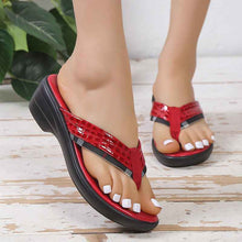 Flip-Flops Wedge Platform Sandals Slippers Women