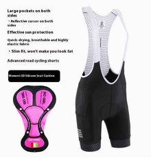 Summer And Autumn Breathable High Belt Pocket Sun-proof Road Bike Overalls
