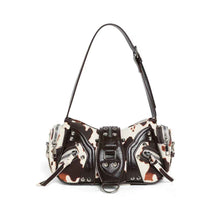 Edgy Y2k-style Single-shoulder Commuter Crossbody Biker Bag