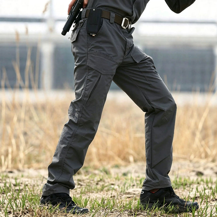 Pantalon de travail polyvalent uni pour homme
