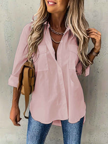 Women's All-Season Versatile Loose Top With Pockets