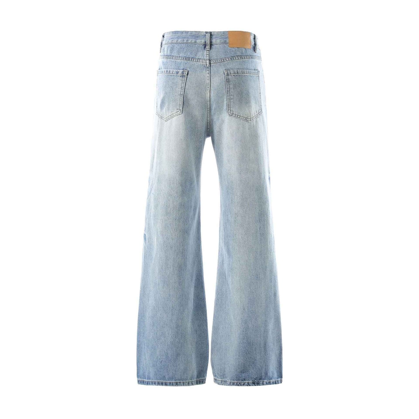 Denim Pants For Men And Women Straight-leg Bootcut Wide-leg Denim Pants