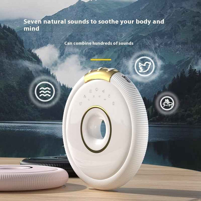 Mini enceinte Bluetooth à conduction osseuse avec bruit blanc pour améliorer le sommeil